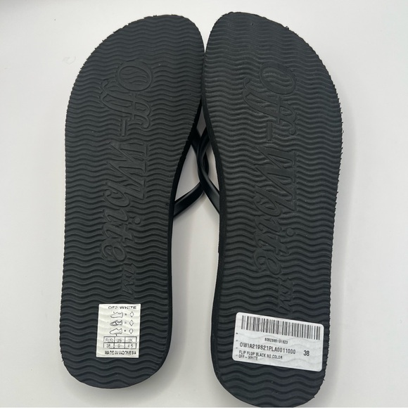 NWT Off White Flip Flops - Picture 6 of 7
